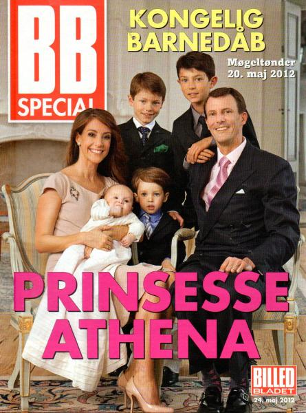 2012 - Royal Denmark Prince Joachim - Prinsesse Athena Baptism - Marie Cavallier