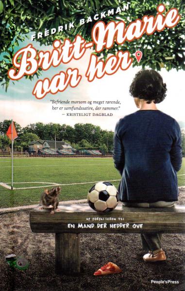 Fredrik Backman DANISH - Britt-Marie Var Her - New - paperback