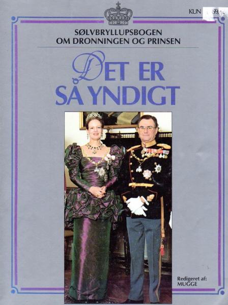 1992 - Royal Denmark Silver Wedding Queen Queen Margrethe Det he sånds