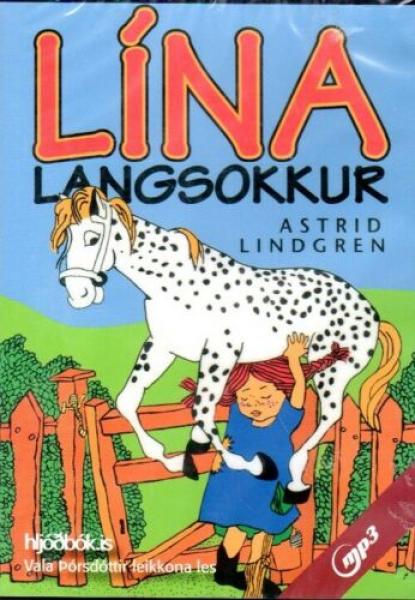 MP3 CD audio-book Astrid Lindgren ICELANDIC Pippi Longstocking - Lina Langsokkur