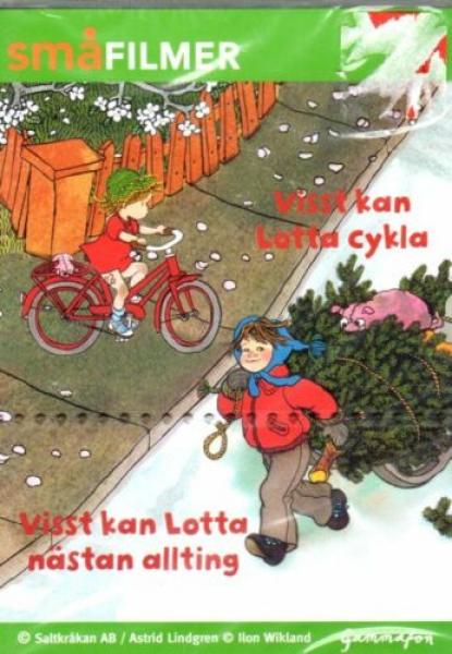 Astrid Lindgren audio-picture book on DVD Swedish - Lotta På Bråkmakargatan - Noise Maker Street