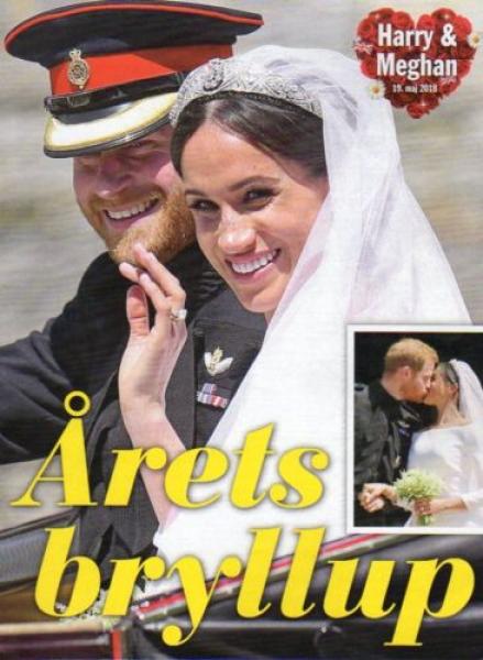 2018 - Wedding arets bryllup Harry & Meghan Special Issue from Denmark