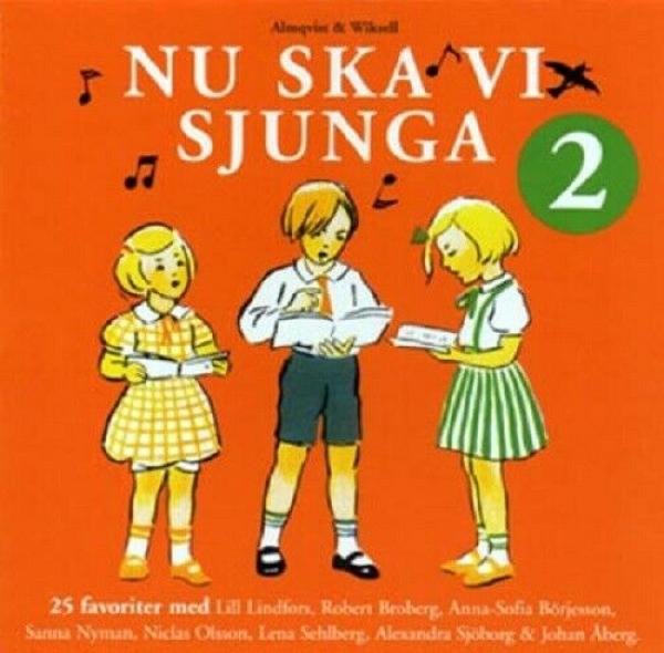 Children´s song CD Swedish - Nu ska vi sjunga 2- Songs SWEDISH