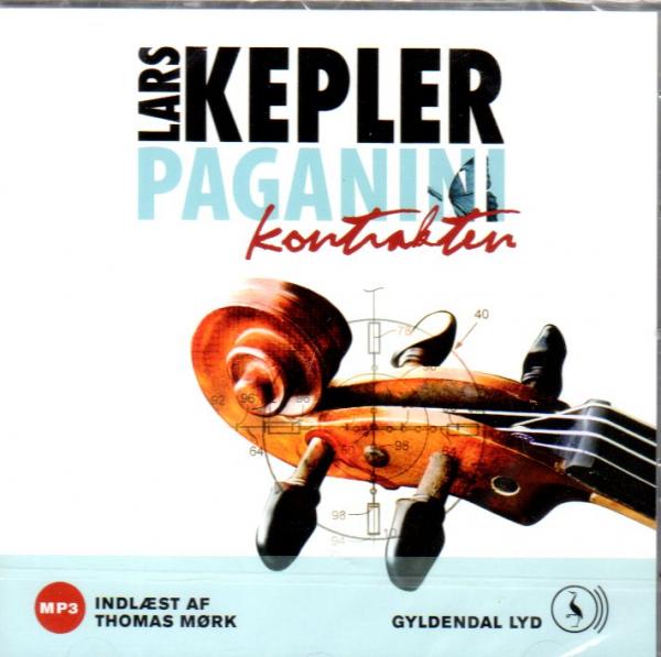 Lars Kepler MP3-CD Danish - Paganinikontrakten