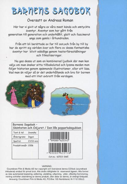 little book + CD audiobook fairytales Swedish - Barnens Sagobok Nr. 8 Lyssna & Läs