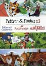 2 DVD Pettersson und Findus SCHWEDISCH Pettson Box 3 Filme Kattonauten Glömligheter
